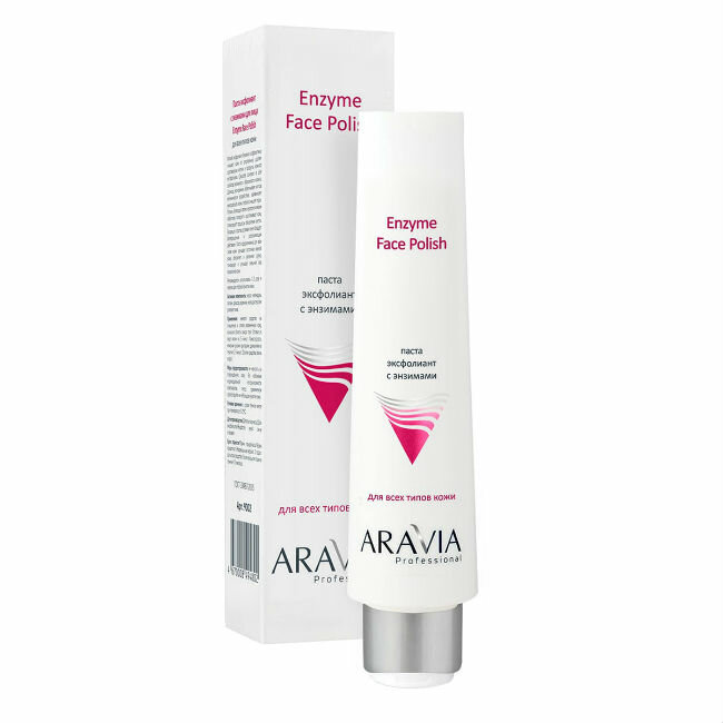 Aravia Professional Паста-эксфолиант для лица с энзимами Enzyme Face Polish, 100 мл 1 шт