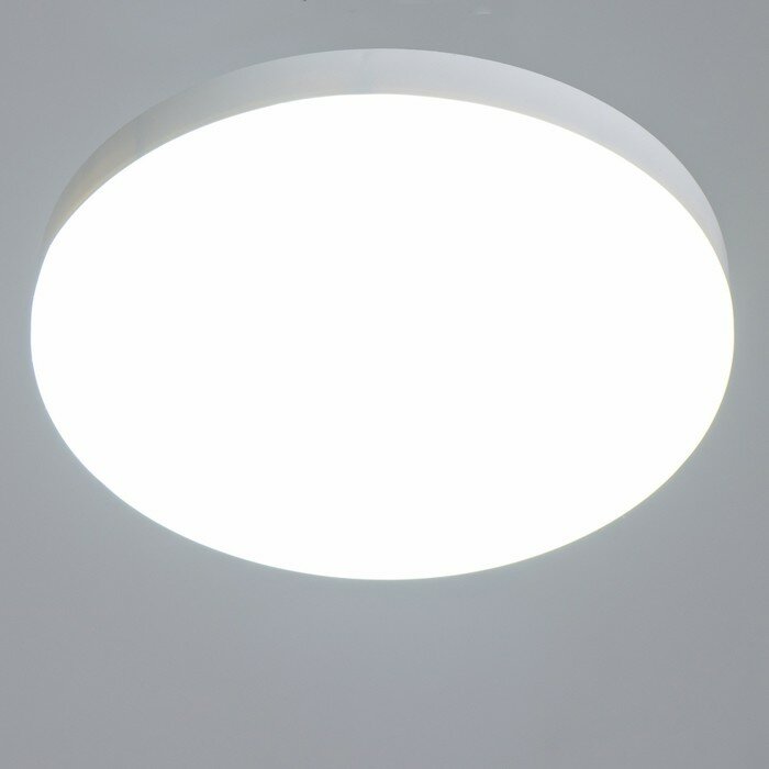 Светильник "Кинзия" LED 12Вт белый 22х22х4 см - фотография № 2