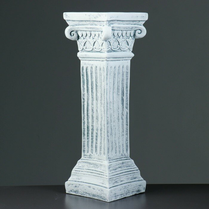 Хорошие сувениры Колонна "Античная малая" серый камень 18х18х56см