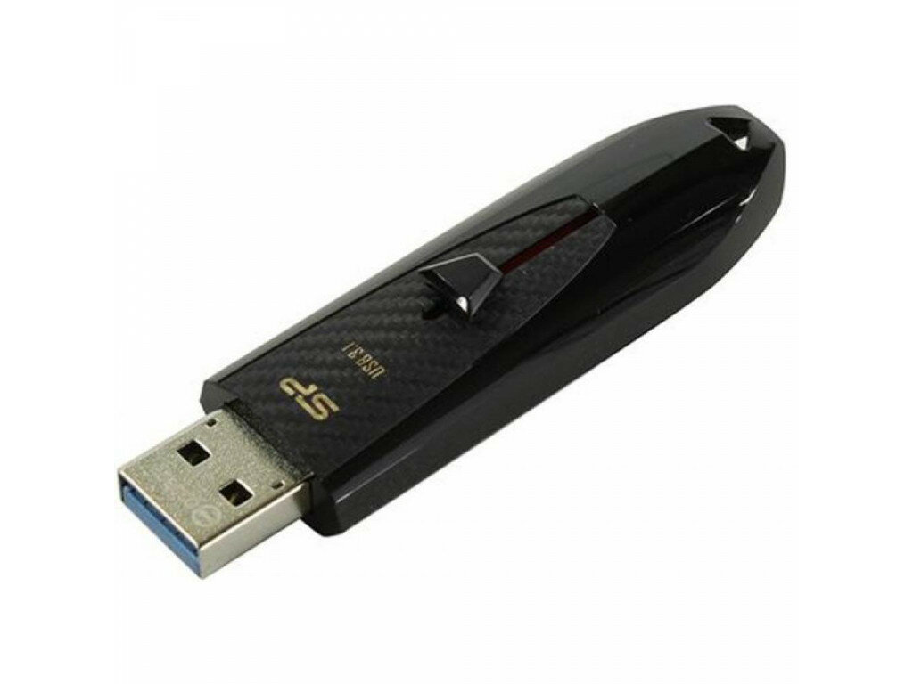 Флешка Silicon Power 64Gb Blaze B25 black USB 3.1