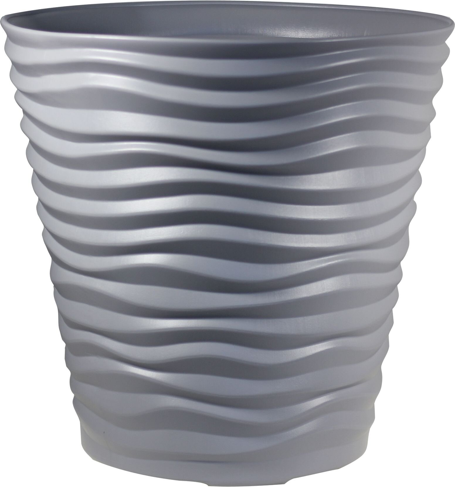 фото Кашпо дюна IDEA французский серый D25,5 H24