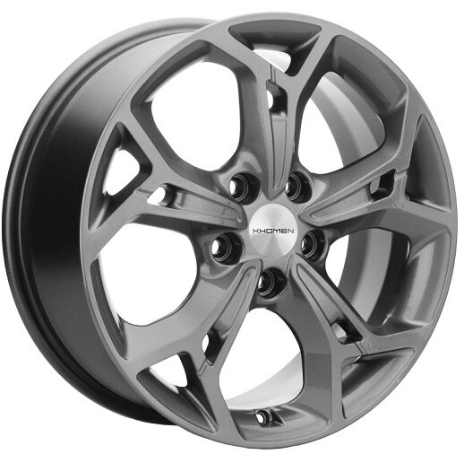 Колесный диск Khomen Wheels KHW1702 (GF) 7xR17 ET49 5*112 D57.1