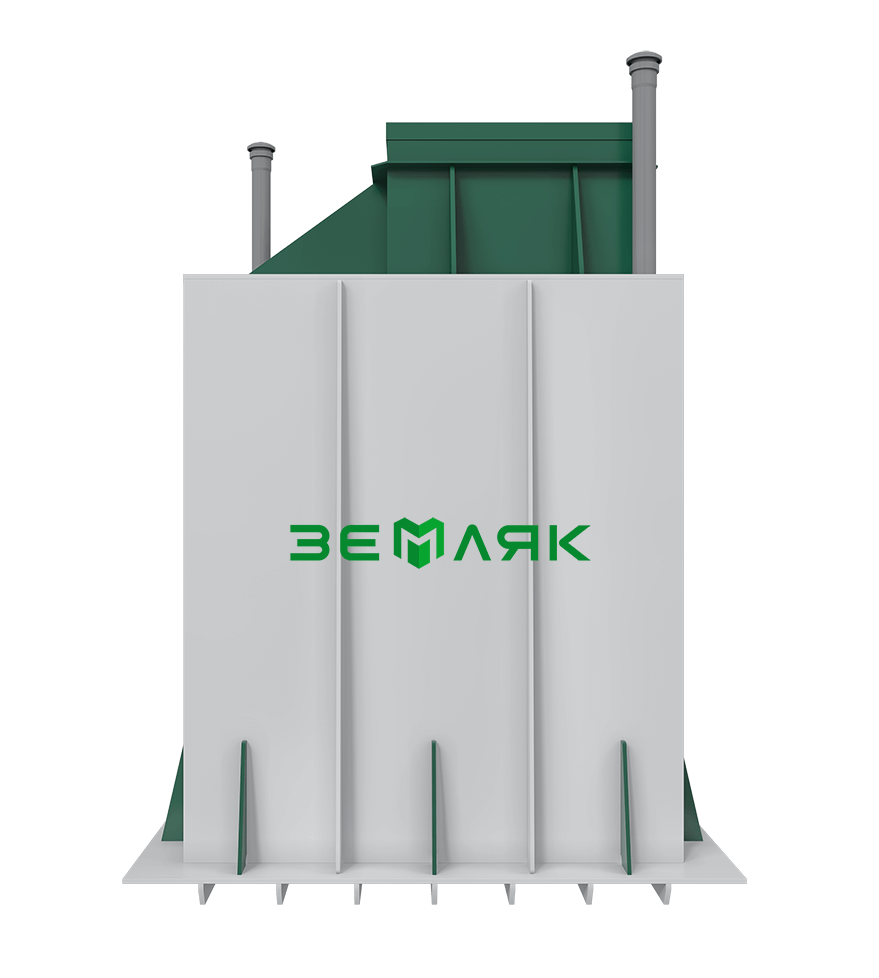 Погреб земляк Стандарт 1500x1200x2500 мм - фотография № 3