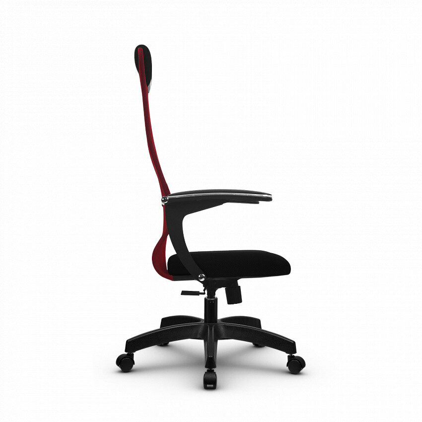 Компьютерное офисное кресло Metta SU-BM-8 PL Красное/Черное - фотография № 2