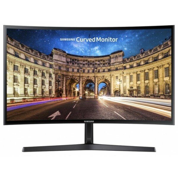 Монитор 23.5 Samsung C24F396FHI Black VA, CURVED, 1920x1080, 4ms, 250 cd/m2, 3000:1 (Mega DCR), D-Sub, HDMI, vesa