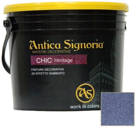 Декоративное покрытие Antica Signoria Chic Heritage Bijoux Colore BJ 16 - Base Silver 1,25 л