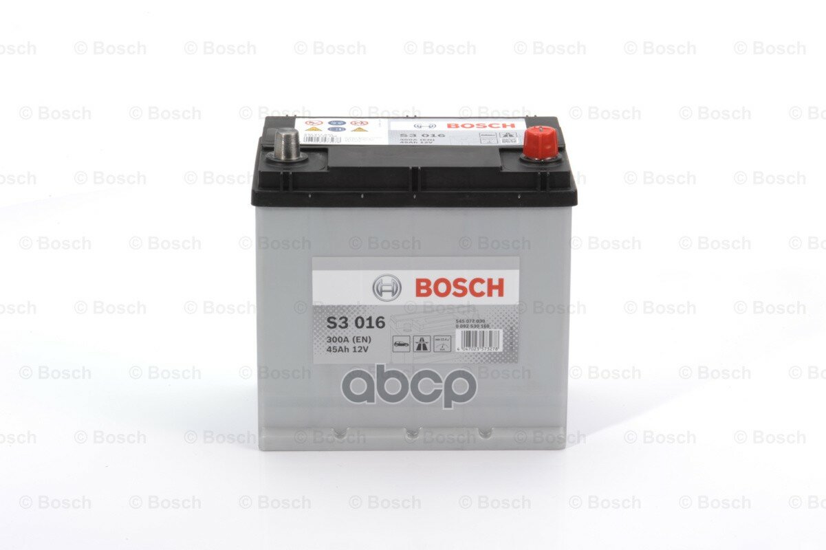 Аккумуляторная Батарея S3 [12v 45ah 300a B01] Bosch арт. 0092S30160