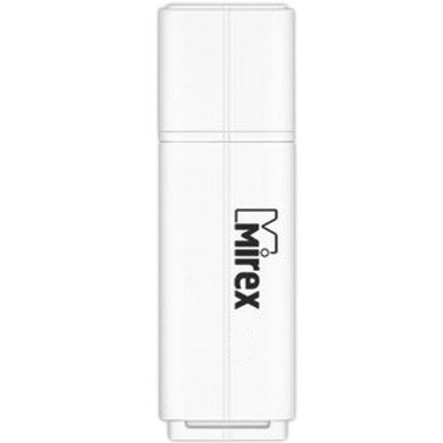 Флешка Mirex Line White 4 Гб usb 2.0 Flash Drive - белый