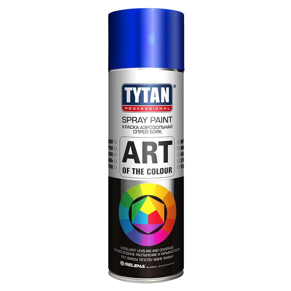 Краска Tytan Art of the colour, RAL 5002 ультрамарин, глянцевая, 400 мл