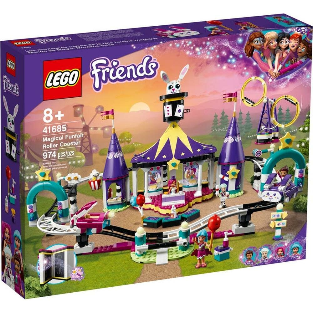 LEGO Friends "Американские горки на Волшебной ярмарке" 41685