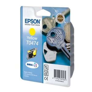 Epson Картридж Epson T0474 Yellow C13T04744A10