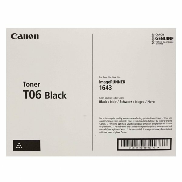 Картридж черный (black) Canon Toner T06 Black