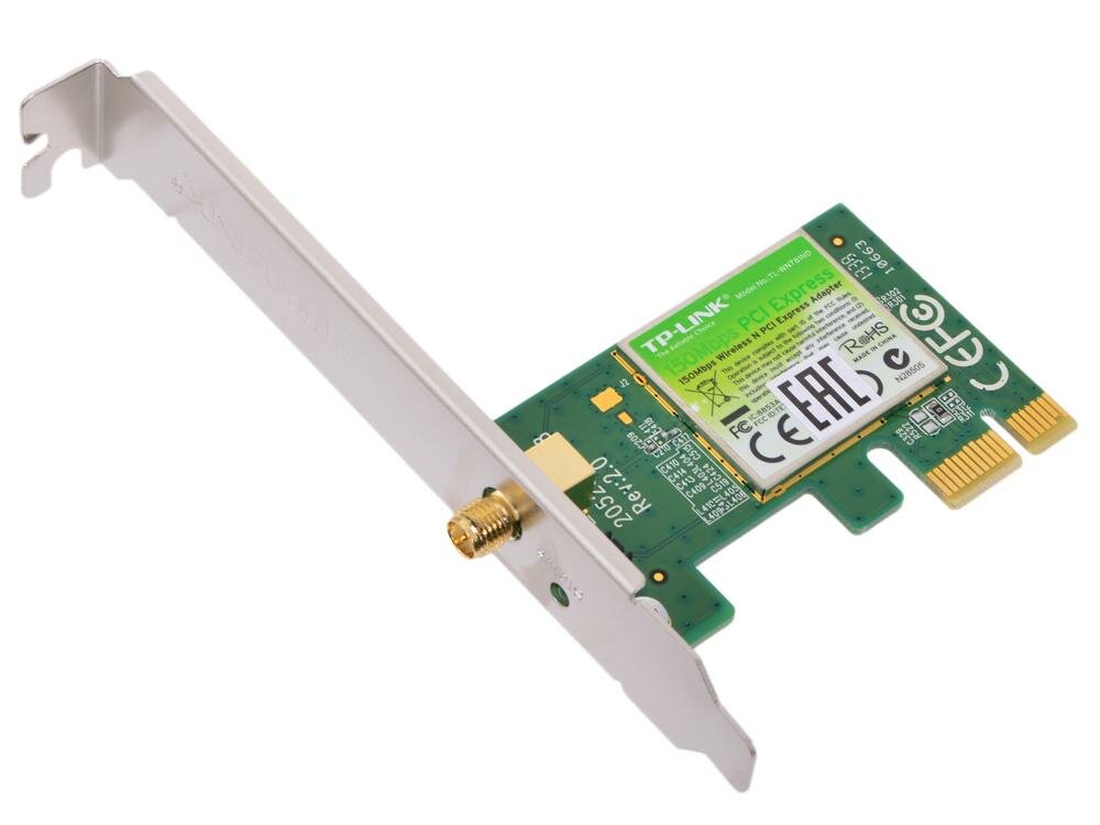  TP-Link TL-WN781ND Wireless PCI Express Adapter, Atheros, 2.4GHz, 802.11n