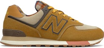 Кроссовки NEW BALANCE ML574HMI/D мужские, цвет коричневый, размер 10