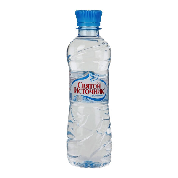 Вода Святой источник питьевая негазированная ПЭТ, 0,33 л 1 шт