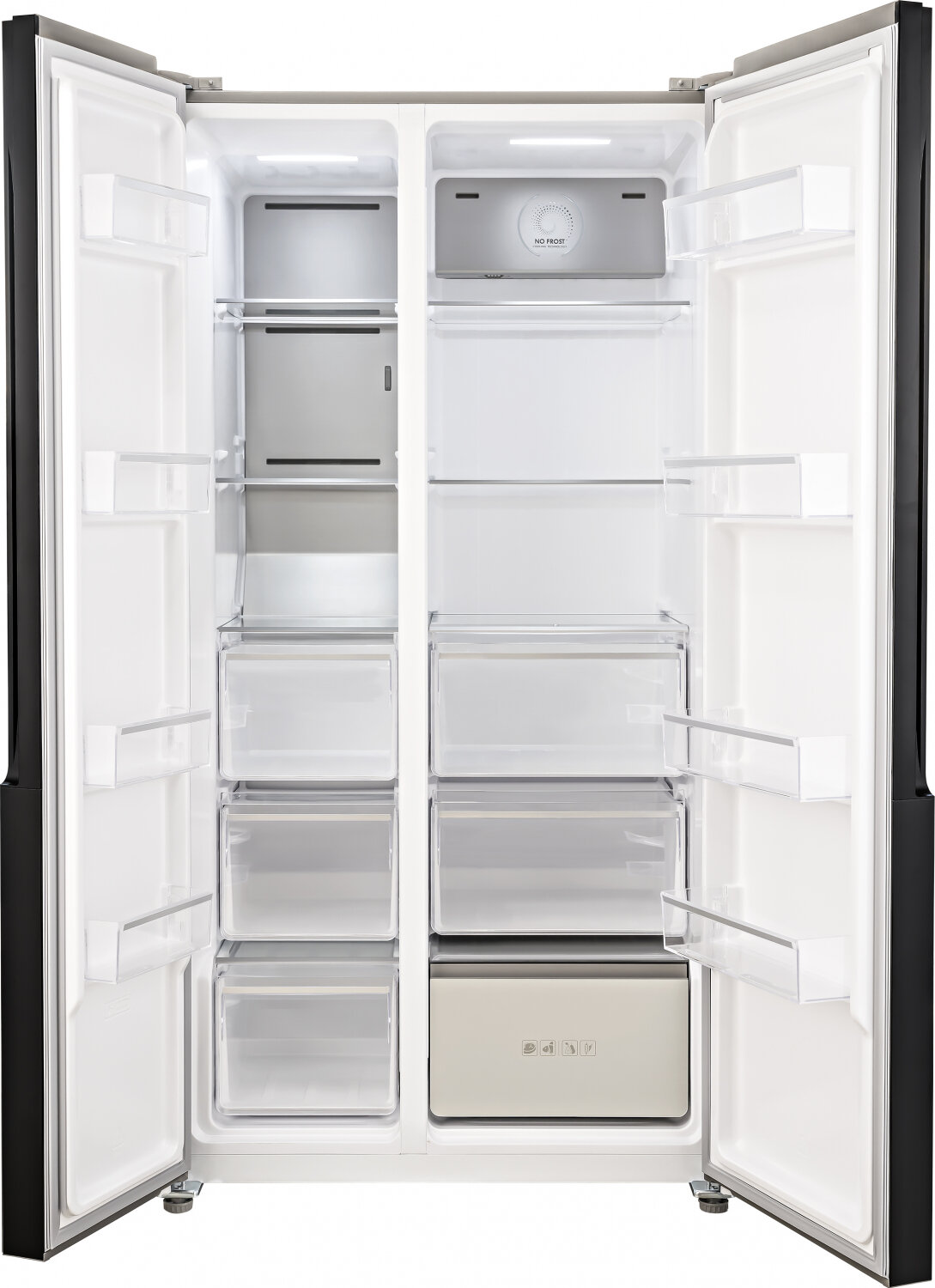 Холодильник Weissgauff Premium WSBS 736 NFBG Inverter Professional - фото №3