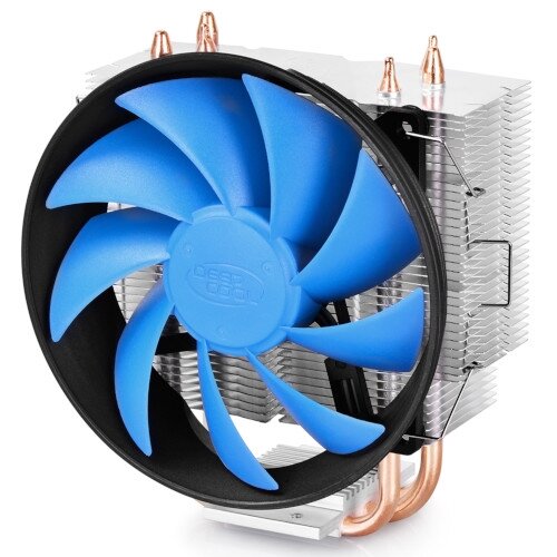   S.1366/115X/775/AMD Deepcool GAMMAXX 300 (TDP 130W, heatpipe, Al+Cu, 120mm, PWM)