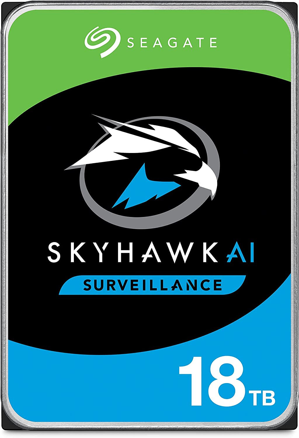 SEAGATE Жесткий диск Seagate SATA-III 18Tb ST18000VE002 Surveillance SkyHawkAI (7200rpm) 256Mb 3.5" ST18000VE002