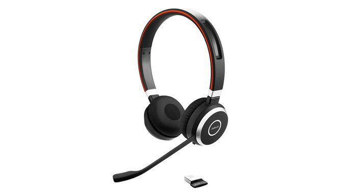 Jabra Evolve 65 SE Stereo MS беспроводная гарнитура ( 6599-833-309 )