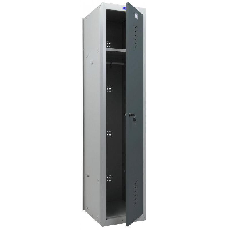 Шкаф для одежды металлический Cobalt Locker 11-30(базовый модуль)R7043/7038 - фотография № 3
