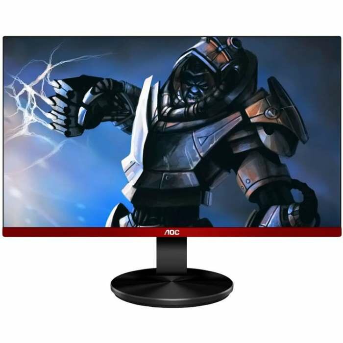 Монитор 23,8" AOC G2490VXA 1920x1080 144Гц VA WLED 16:9 1ms HDMI DP 3000:1 80M:1 178/178 350cd Speakers Tilt Black/Red ( G2490VXA,дисплей ЖК, LCD, Full HD )