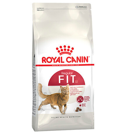 Royal Canin Fit / Сухой корм Роял Канин Фит для Взрослых кошек в возрасте от 1 года до 7 лет 15 кг