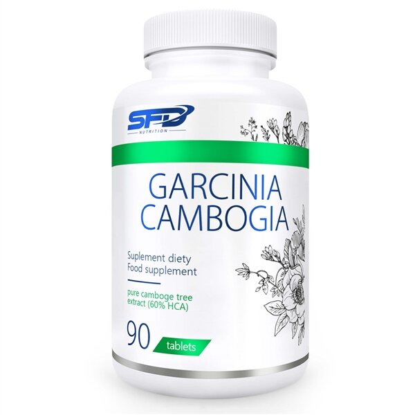 Гарциния камбоджийская SFD Garcinia Cambogia extract 750mg, 90 таблеток / Для похудения жиросжигатель