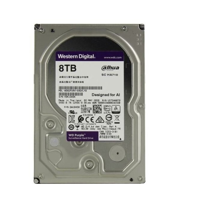 Жесткий диск HDD Western Digital SATA-III 8Tb (DV&NVR)