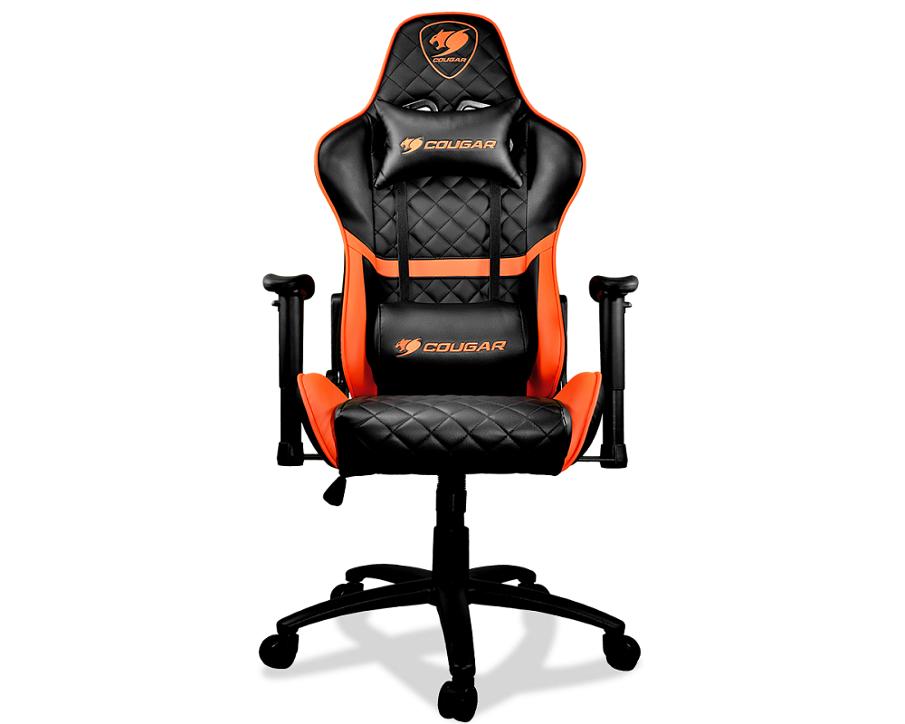 COUGAR Кресло компьютерное игровое Cougar ARMOR One Black-Orange [3MARONXB.0001]