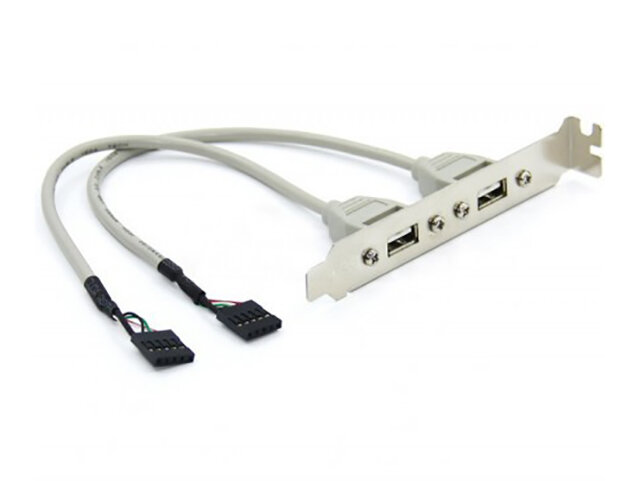 Планка USB2.0 KS-is KS-565 вывод 2-х портов usb2.0 с материнской платы на корпус