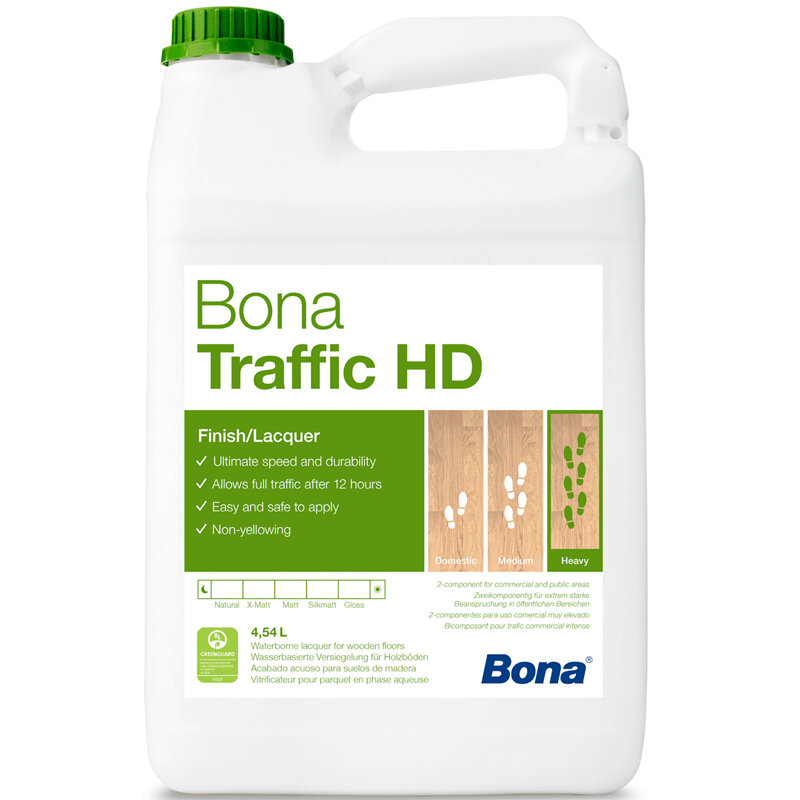 Паркетный лак Bona Traffic 2K HD, (5.00л.) матовый