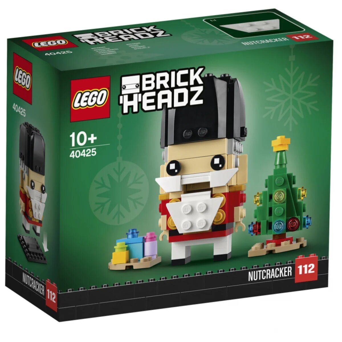 Конструктор LEGO BrickHeadz 40425 Сувенирный набор Щелкунчик