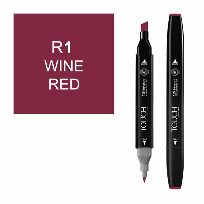 Маркер Touch Twin 001 красное вино R1
