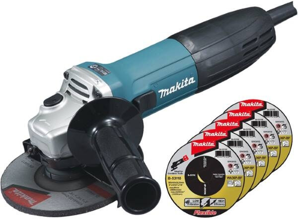 Машина шлифовальная угловая Makita GA5030X3