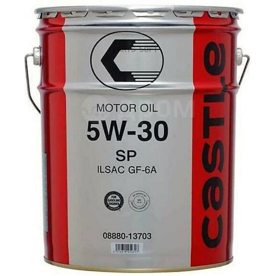 масло моторное toyota castle motor oil 5w-30 20 л 08880-13703