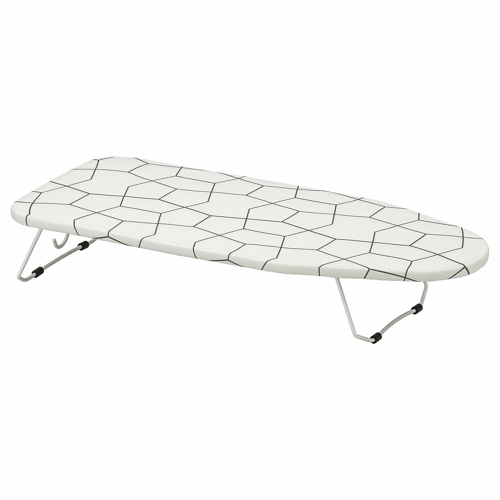 Икея / IKEA JALL JALL мини-гладильная доска черно-белый 73x32 см