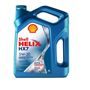 Масло моторное SHELL Helix HX7 5W-30 4л полусинтетика 550046351