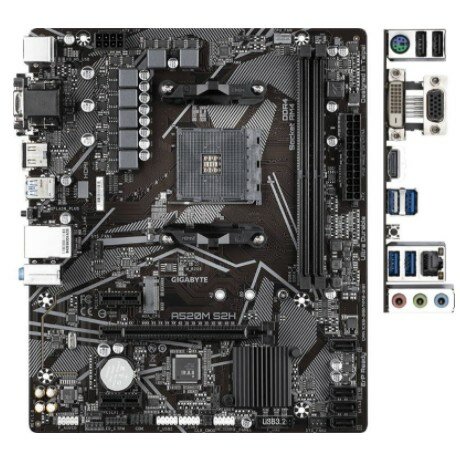 Gigabyte A520M S2H