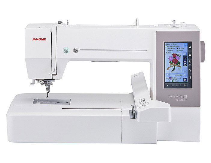 Вышивальная машина Janome Memory Caft 550E