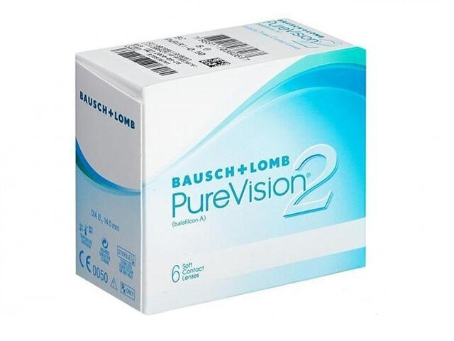 Bausch & Lomb PureVision 2 HD (6 линз / 8.6 / -3.75)