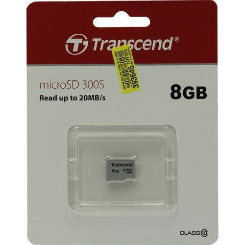 SD карта Transcend 300S TS8GUSD300S