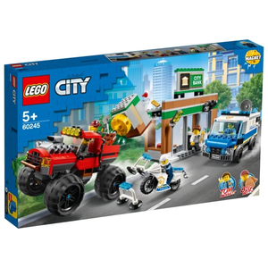 Lego Конструктор LEGO City 60245 Ограбление полицейского монстр-трака