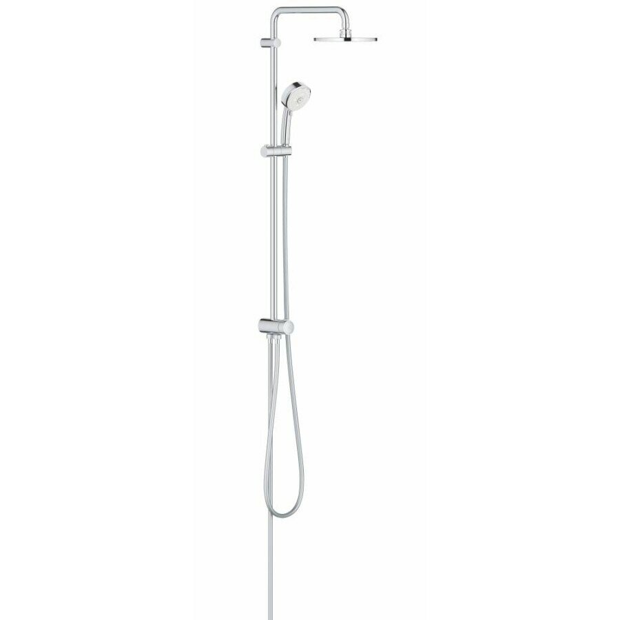 Душевая система Grohe New Tempesta Cosmopolitan 200 с переключателем хром 26453001