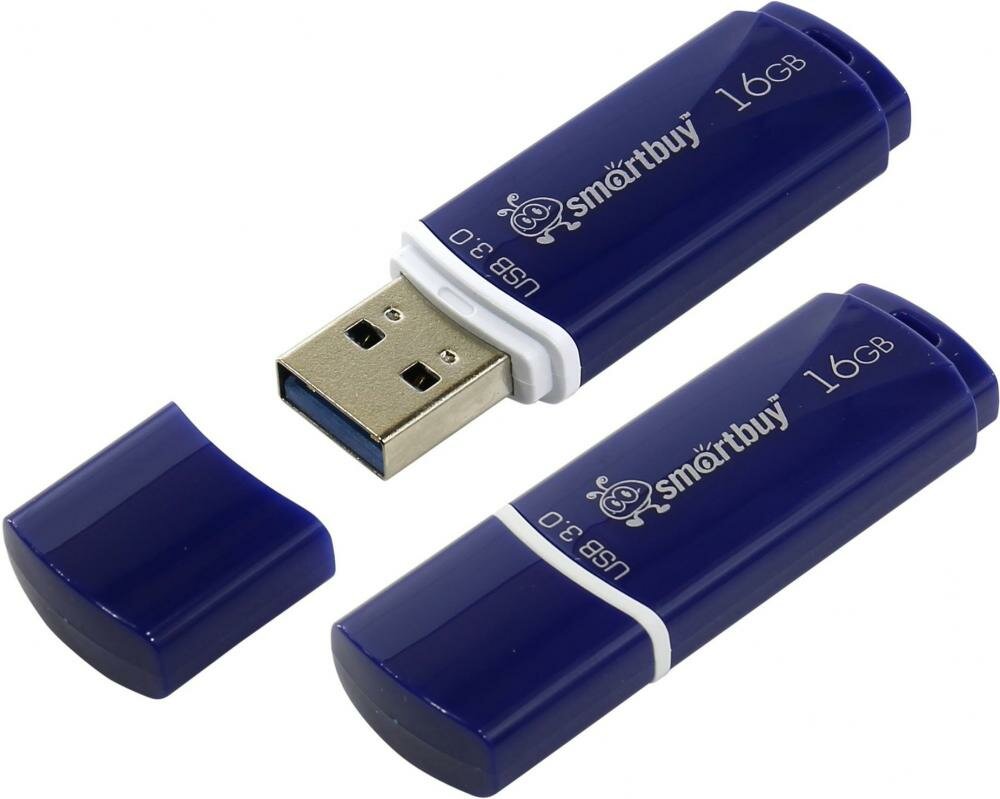 Smartbuy Crown 16Gb (синий)