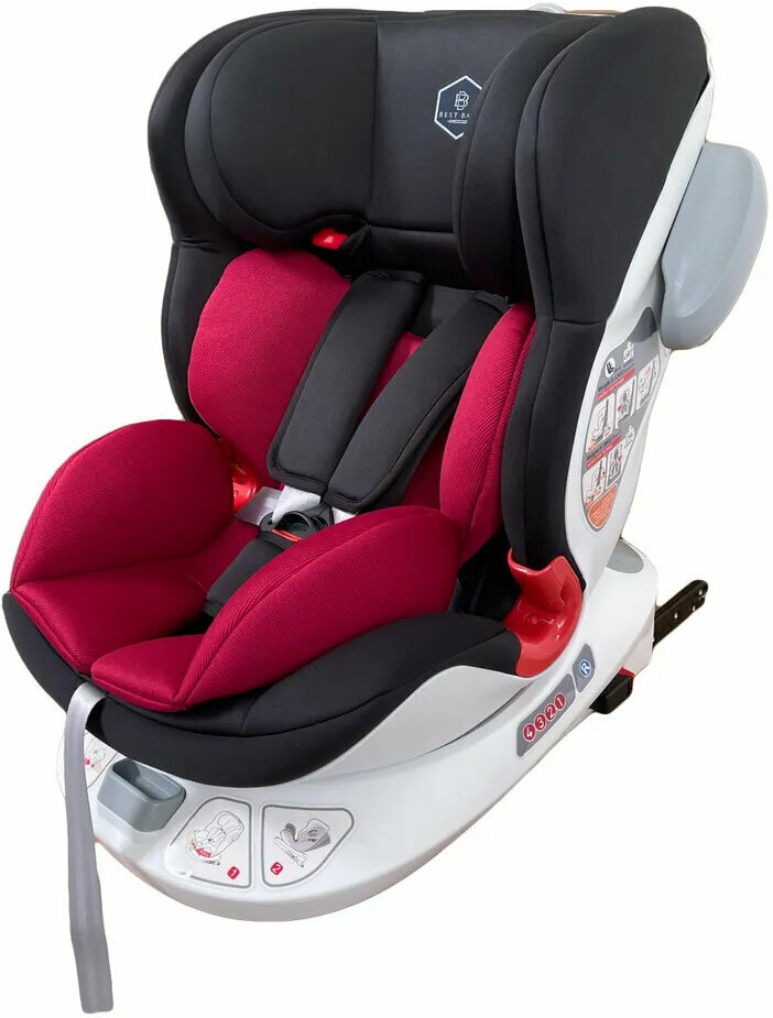 Детское автокресло Best Baby AY919-A Черный-красный