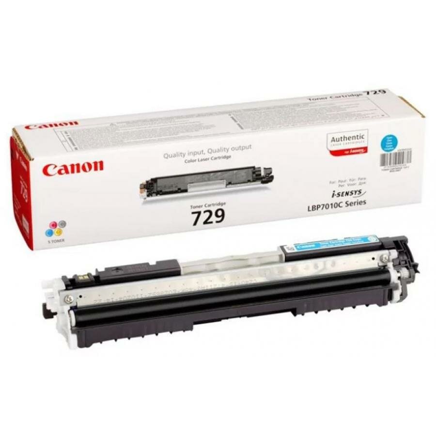 Картридж Canon 729C (4369B002) для Canon i-Sensys LBP-7010C/7018C, голубой