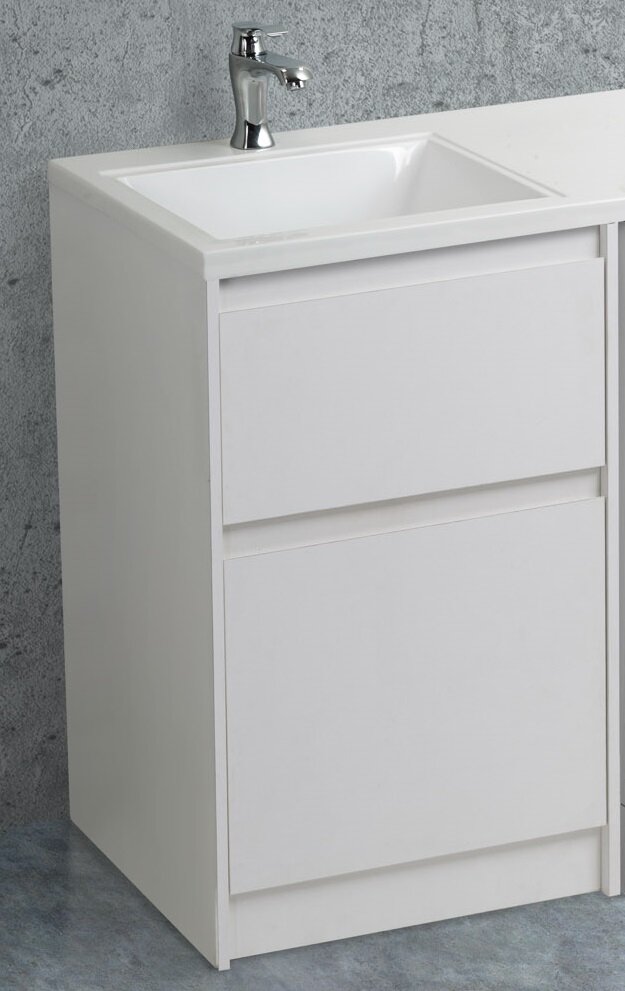 BelBagno База под раковину напольная с двумя выкатными ящиками BelBagno KRAFT-LVD-580/1200-2C-PIA-BO