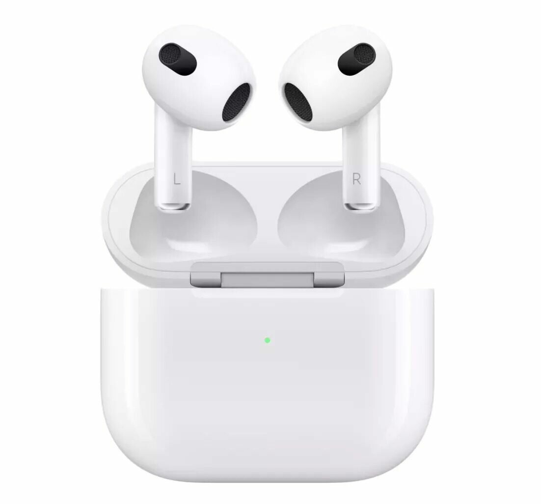 Беспроводные наушники Apple AirPods 3 Lightning MPNY3 Charging Case, белый