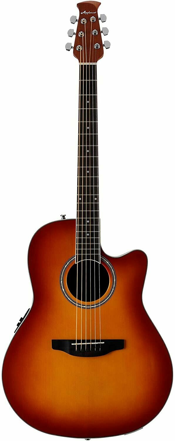 Ovation APPLAUSE AB24II-HB Balladeer Mid Cutaway Honey Burst