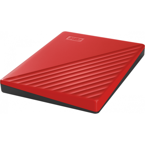 Внешний жесткий диск Western Digital Original USB 3.0 2Tb WDBYVG0020BRD-WESN My Passport 2.5 красный